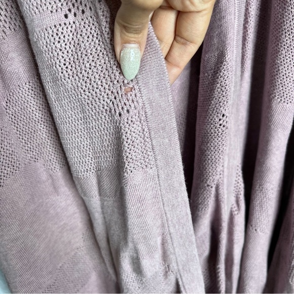 Lululemon Cardigan Women Find Your Light Pink Cover Up Kimono One Size B11 - Picture 4 of 8